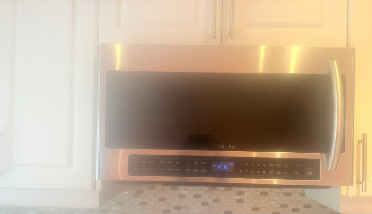 Stainless Steel Over-the-Range Microwave - photo 2