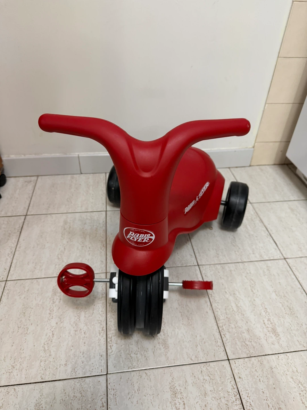 Red Radio Flyer Ride-On cycle - photo 4