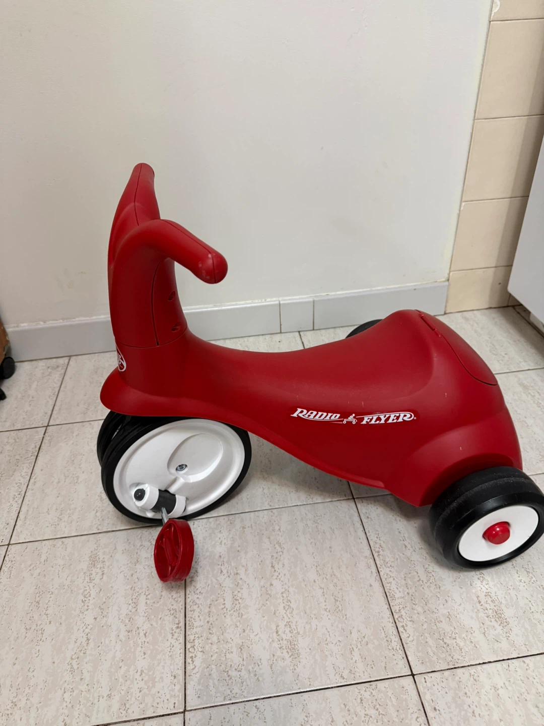 Red Radio Flyer Ride-On cycle - photo 3