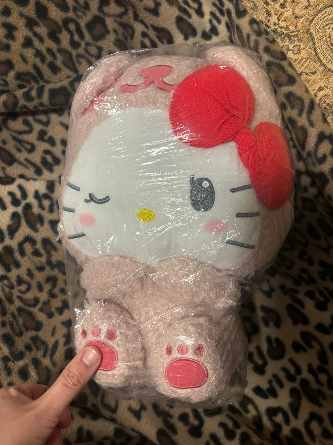 Pink Hello Kitty Plush Toy