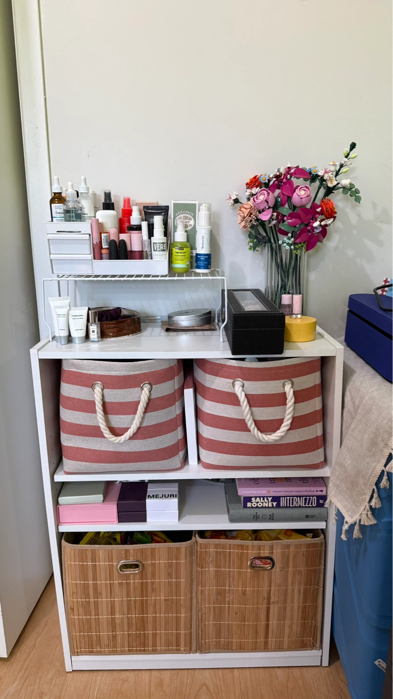 White Storage Shelf Unit | MOVE OUT SALE!