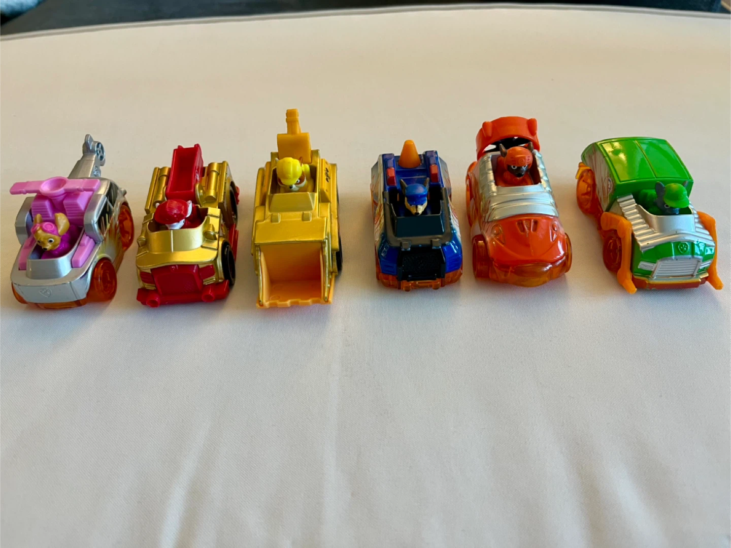 Paw Patrol Spark True Metal Toy Vehicles Set