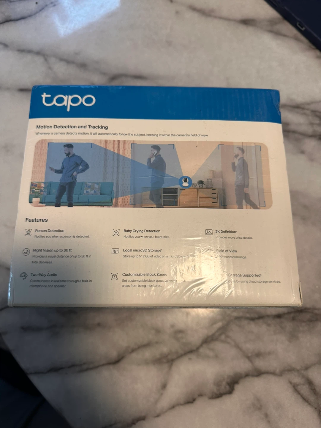 Tapo Pan/Tilt Home Security Wi-Fi Camera C210 - photo 3