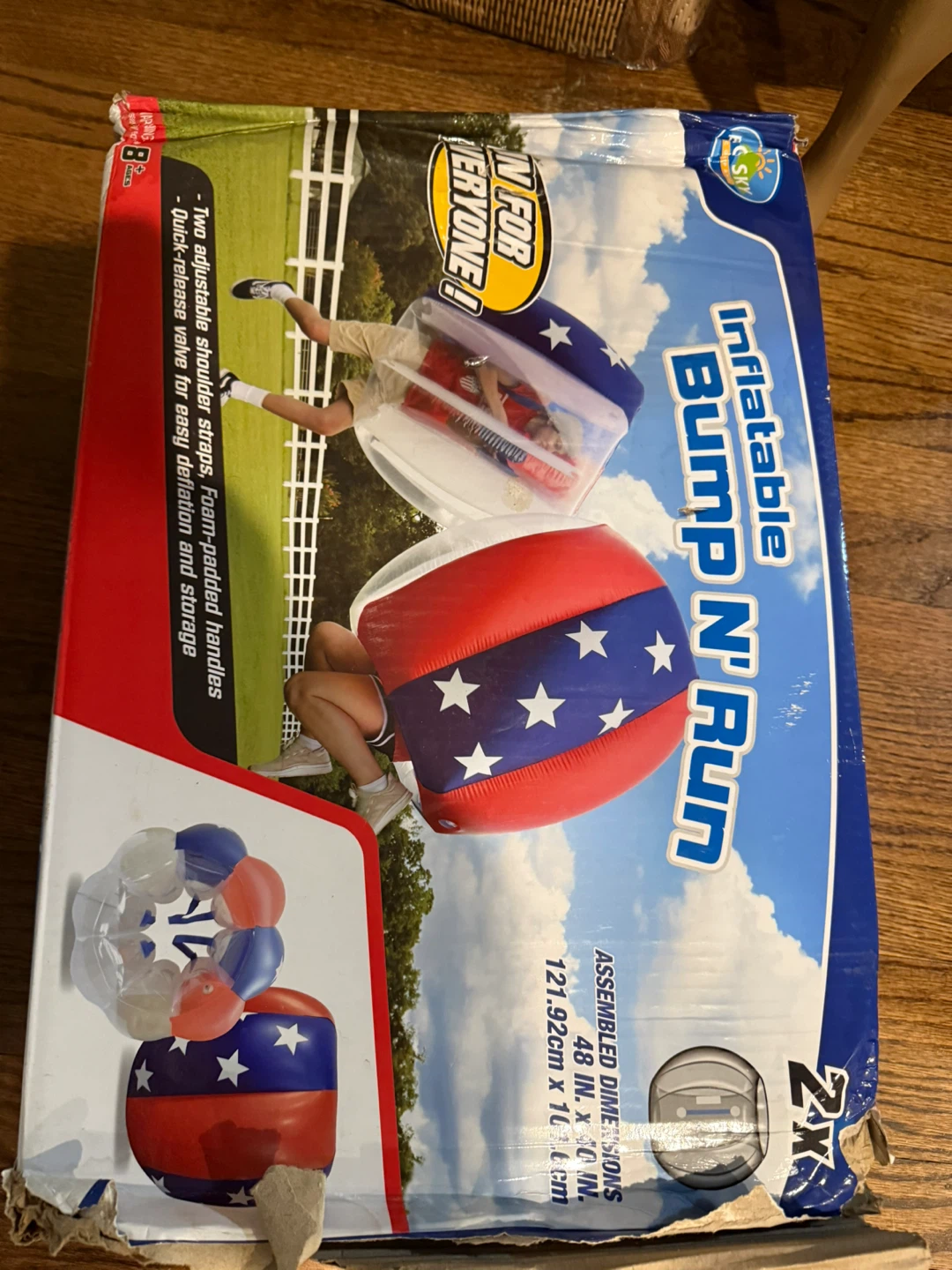Inflatable Bump 'N Run Game - photo 2