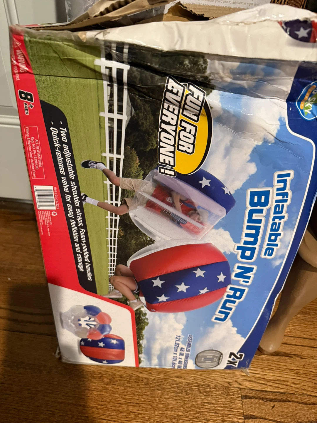Inflatable Bump 'N Run Game