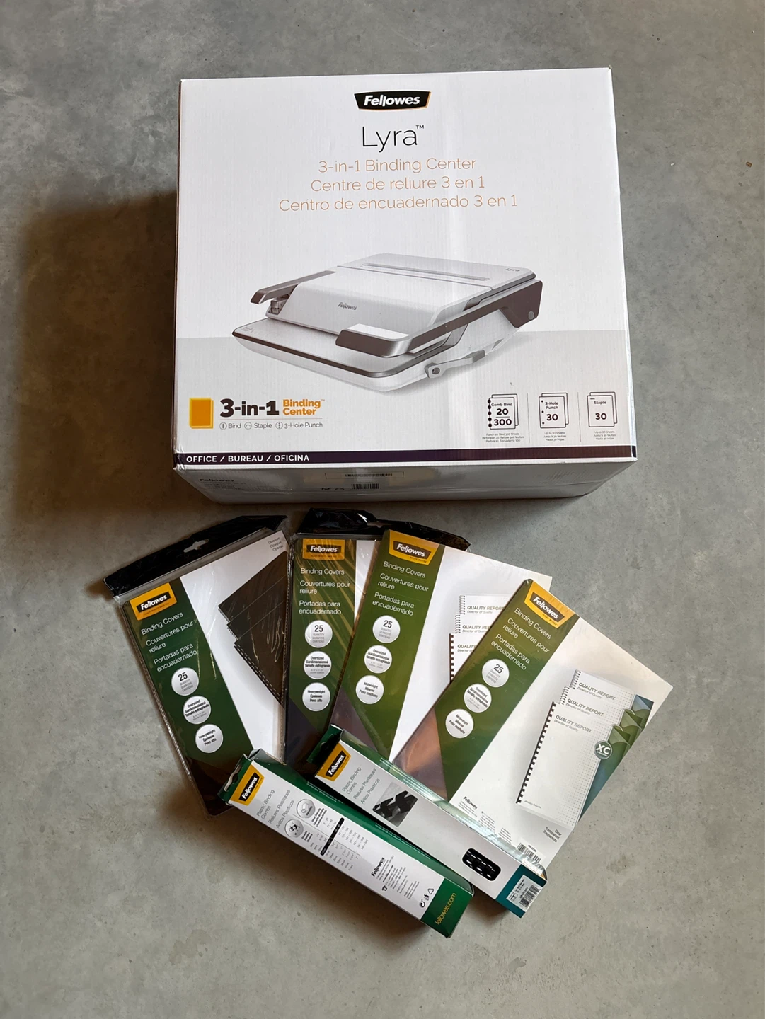Fellowes Lyra 3-in-1 Binding Center - photo 3
