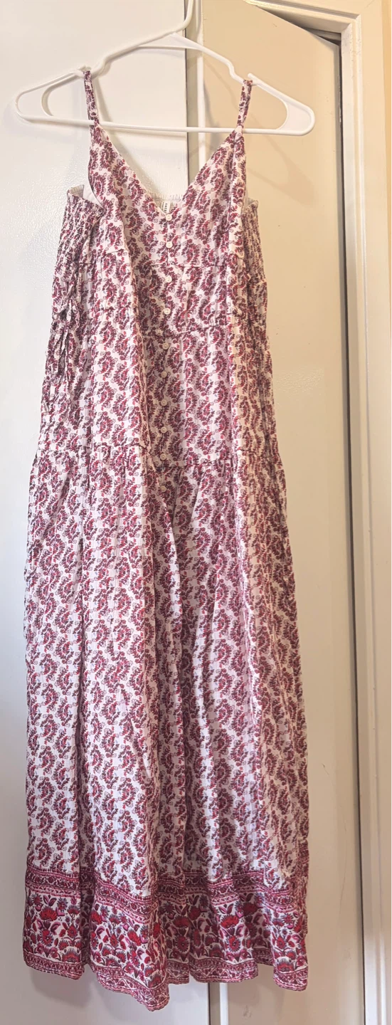 Women's Paisley Print Maxi Dress