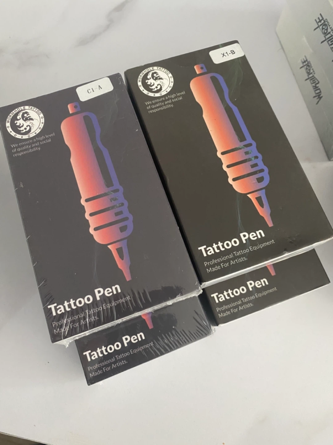 Wormhole Tattoo Pen & Power Supply Bundle - photo 3