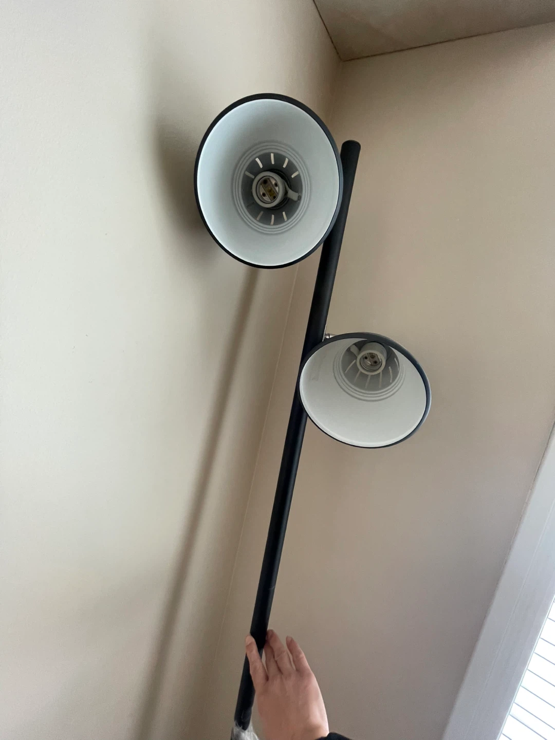 Black Double Head Floor Lamp - photo 5