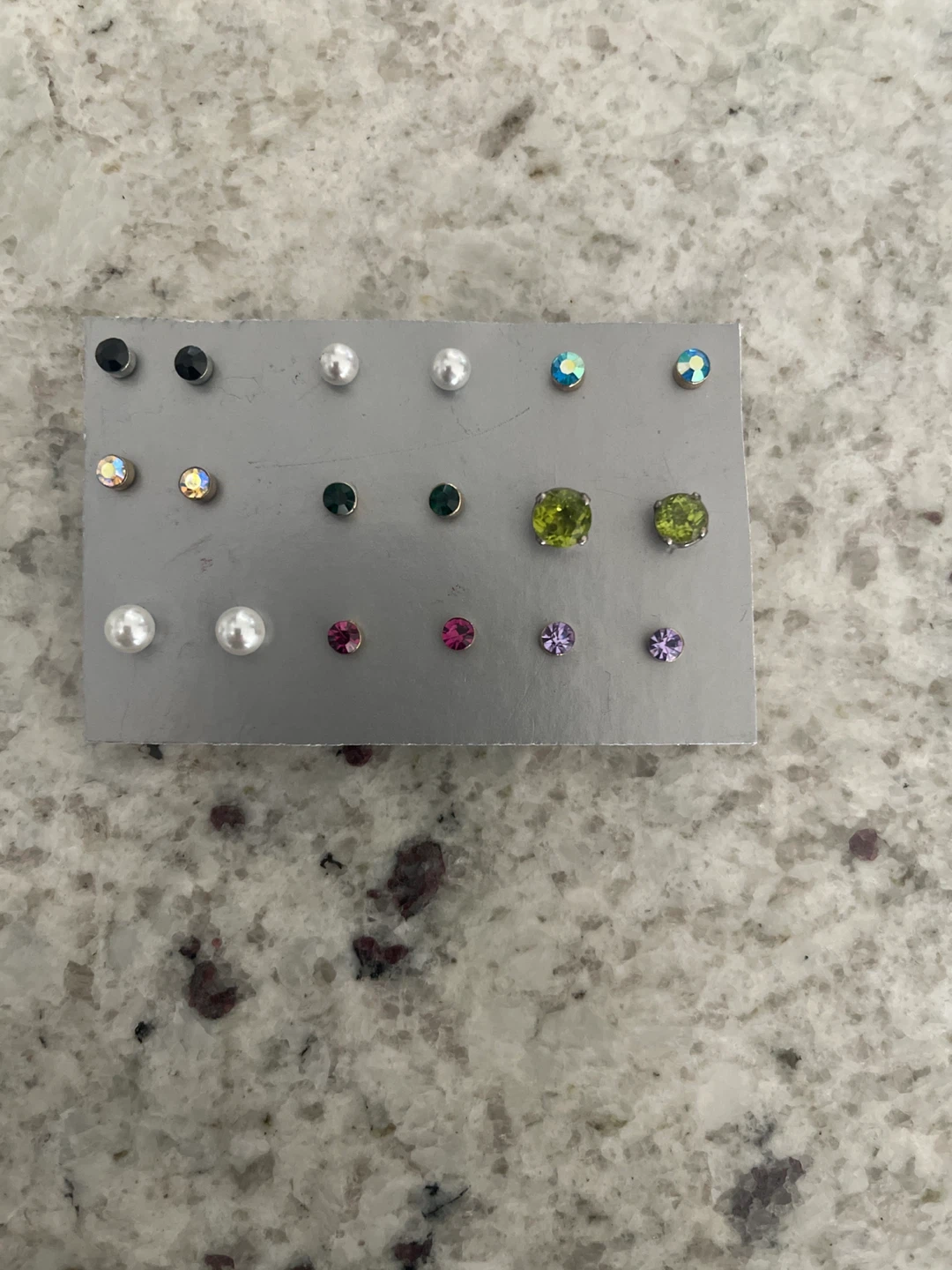 ETÉREO Hoop Earrings with 7 Pairs of Stud Earrings - photo 4