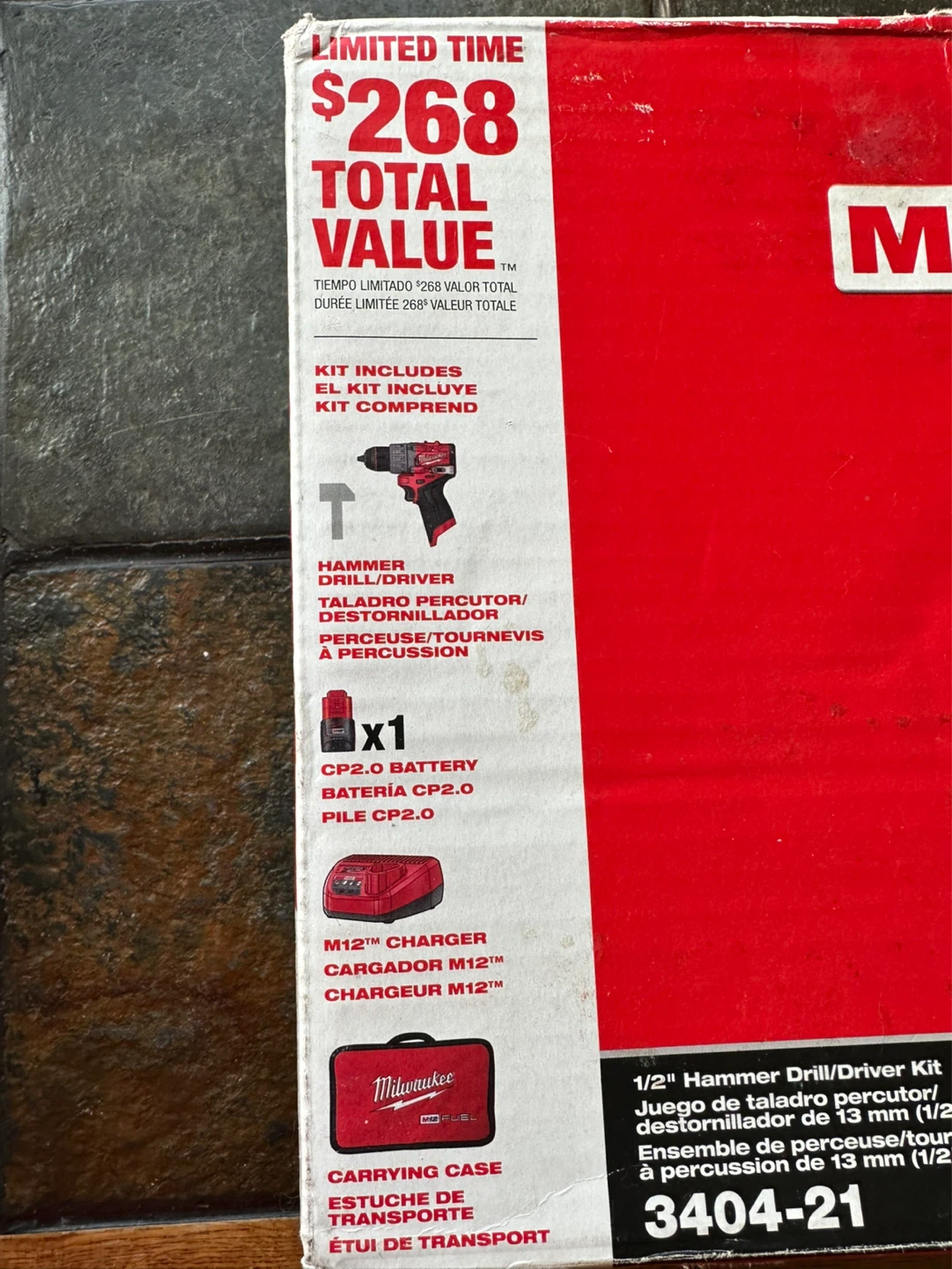 Milwaukee M12 FUEL Hammer Drill/Driver Kit - photo 2