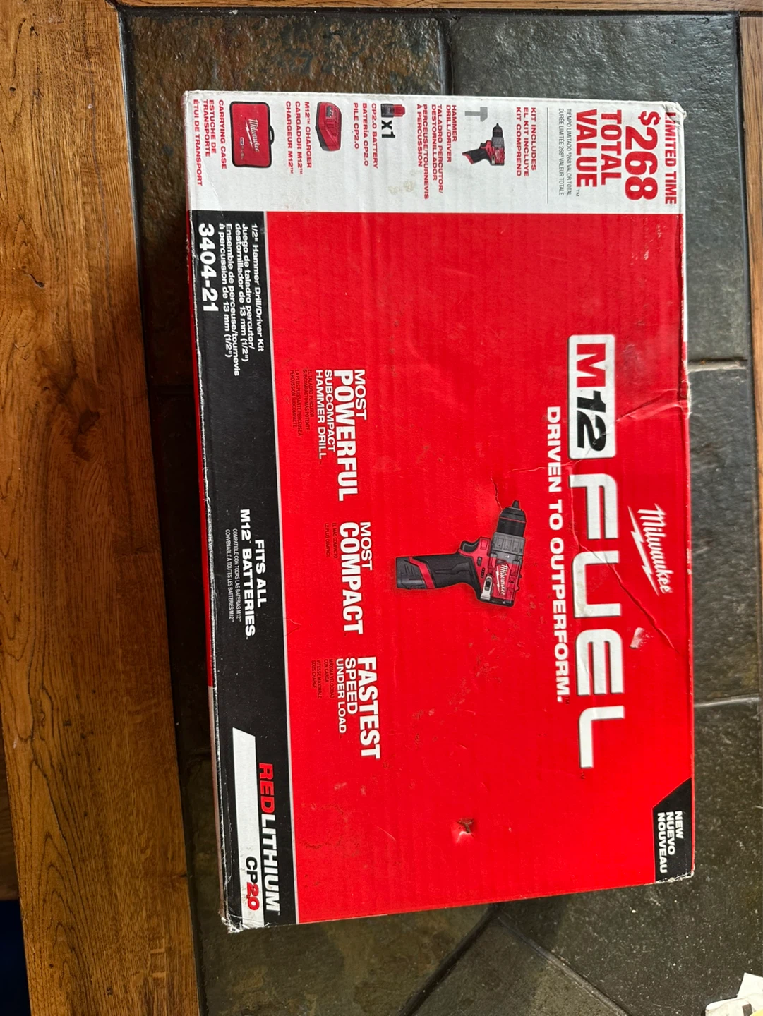 Milwaukee M12 FUEL Hammer Drill/Driver Kit