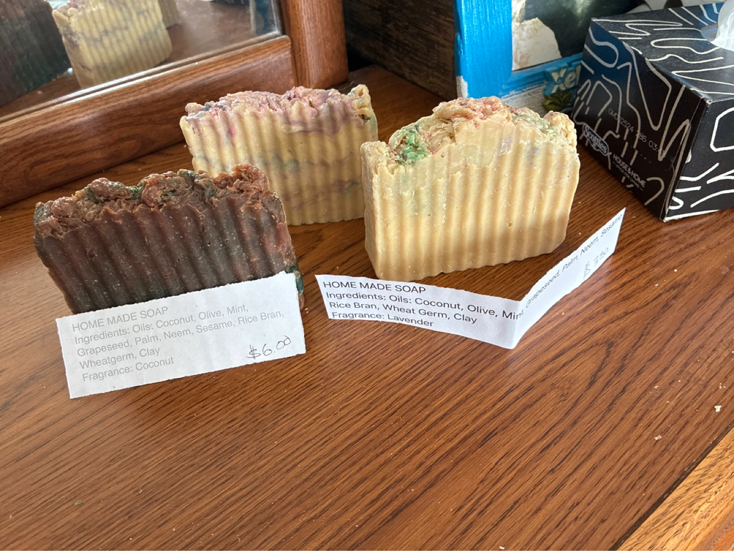 Homemade Soap Bars (Coconut & Lavender Fragrances) - photo 2
