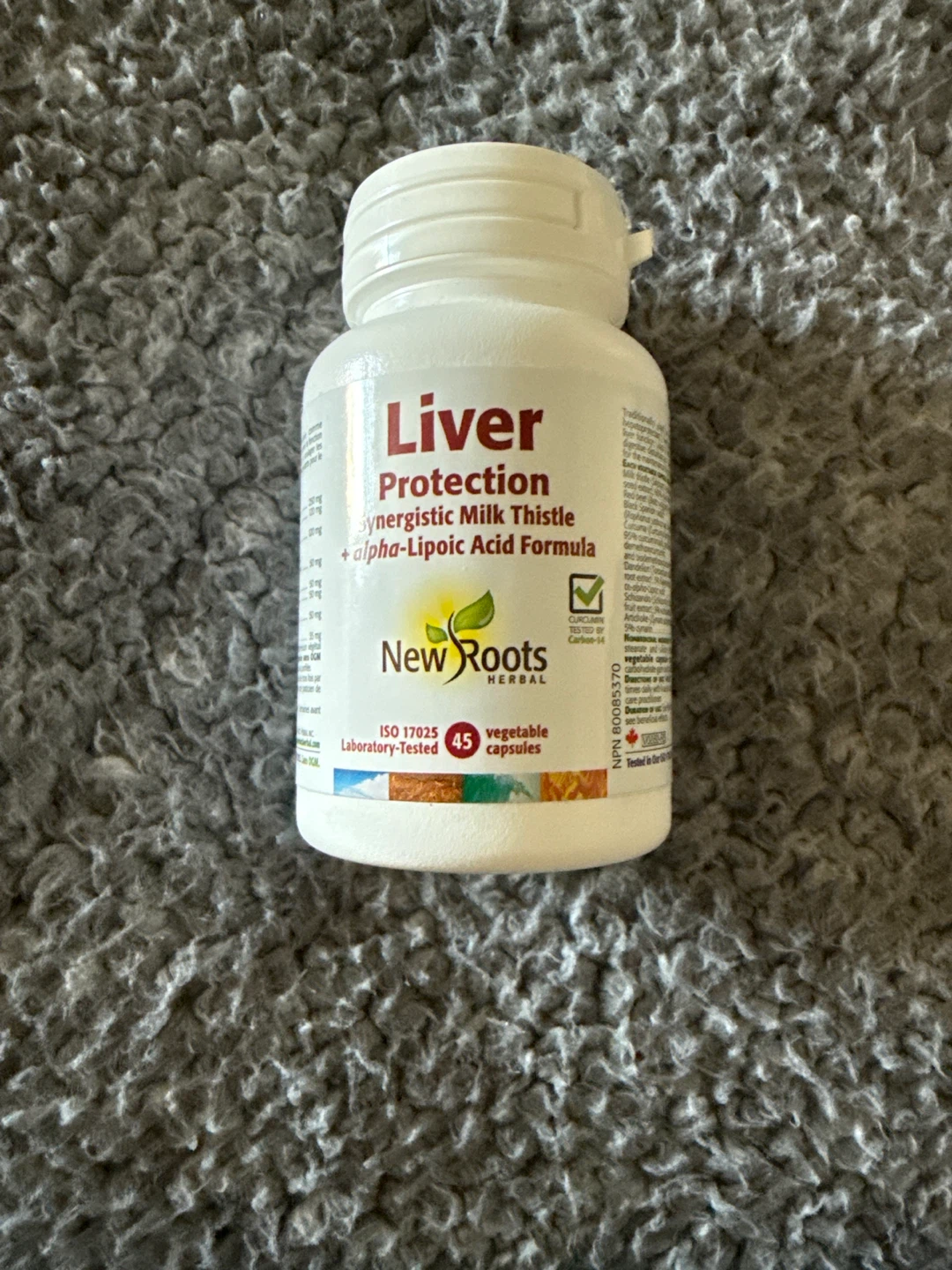 New Roots Herbal Liver Protection, 45 Vegetable Capsules