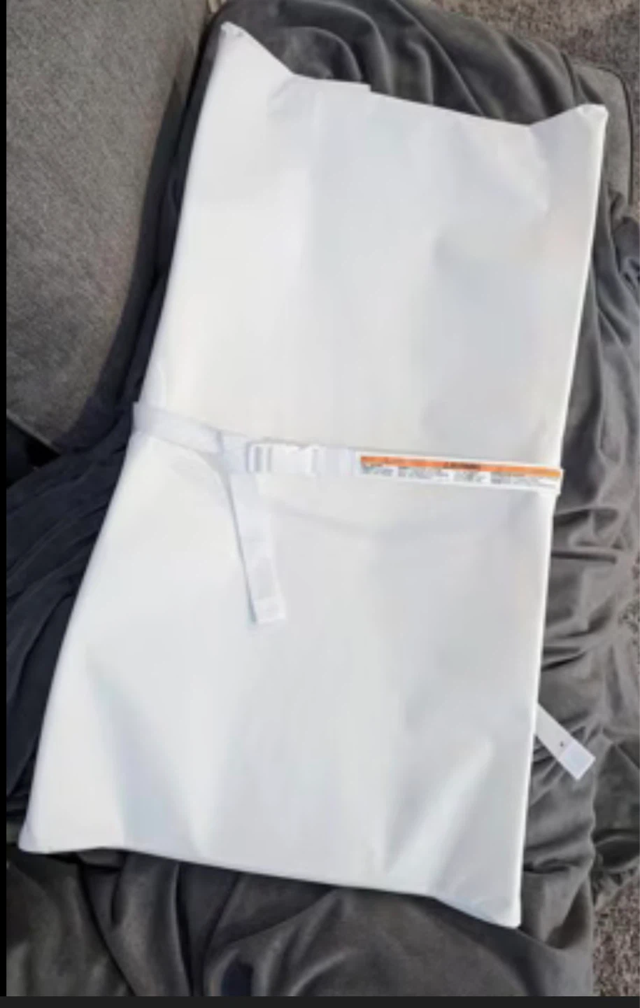 White Changing Pad