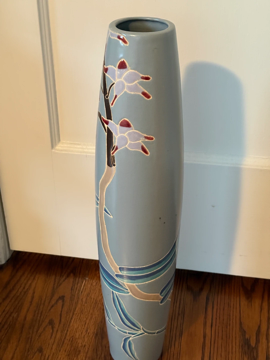 Decorative Vase with Floral Design - photo 2