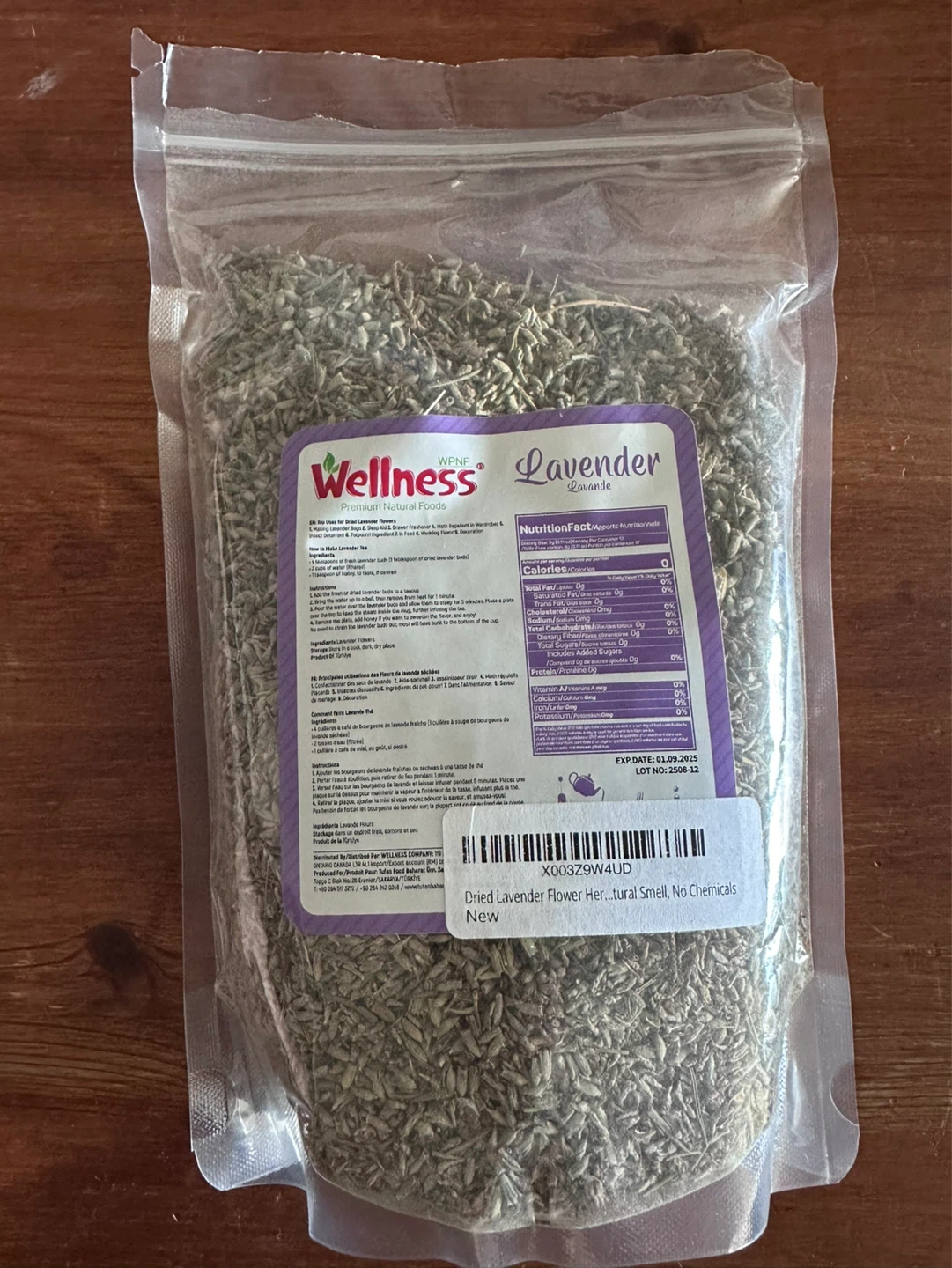 food grade dried lavender