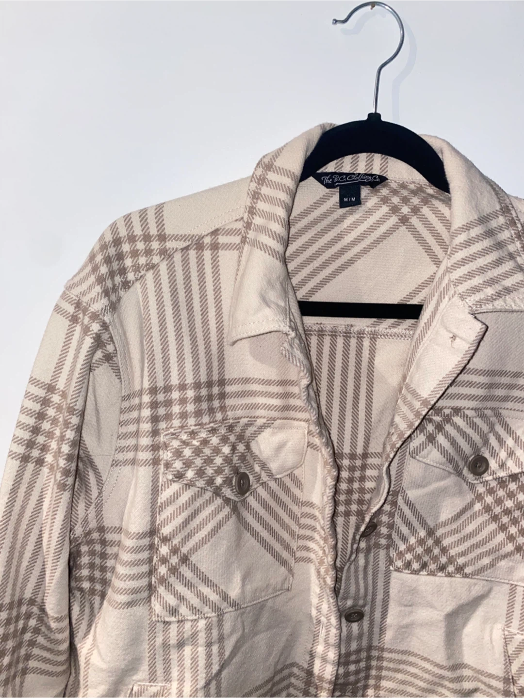 The B.C. Clothing Co. Plaid Shirt Jacket M/M - photo 2
