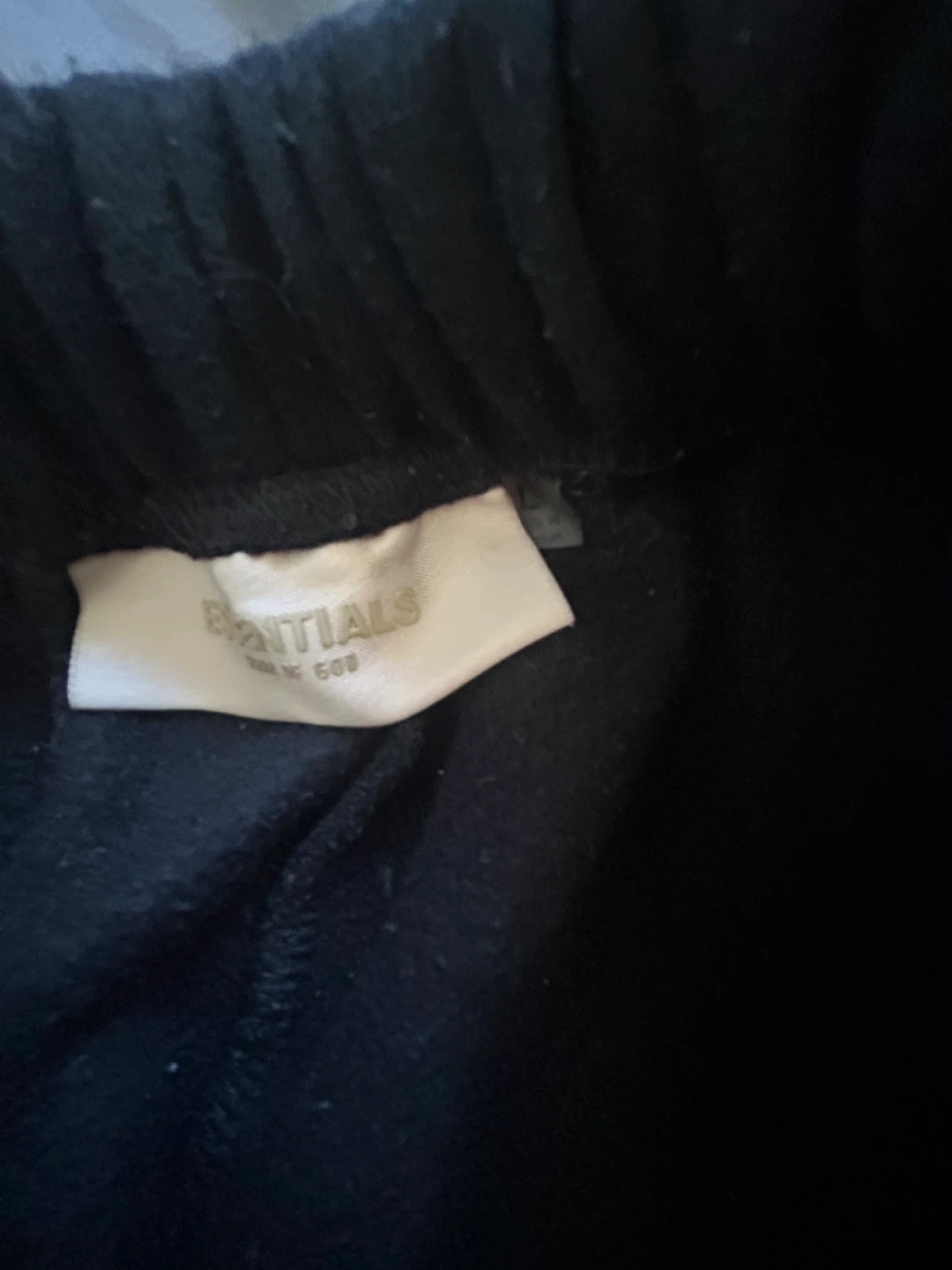 Black essentials pants - photo 3