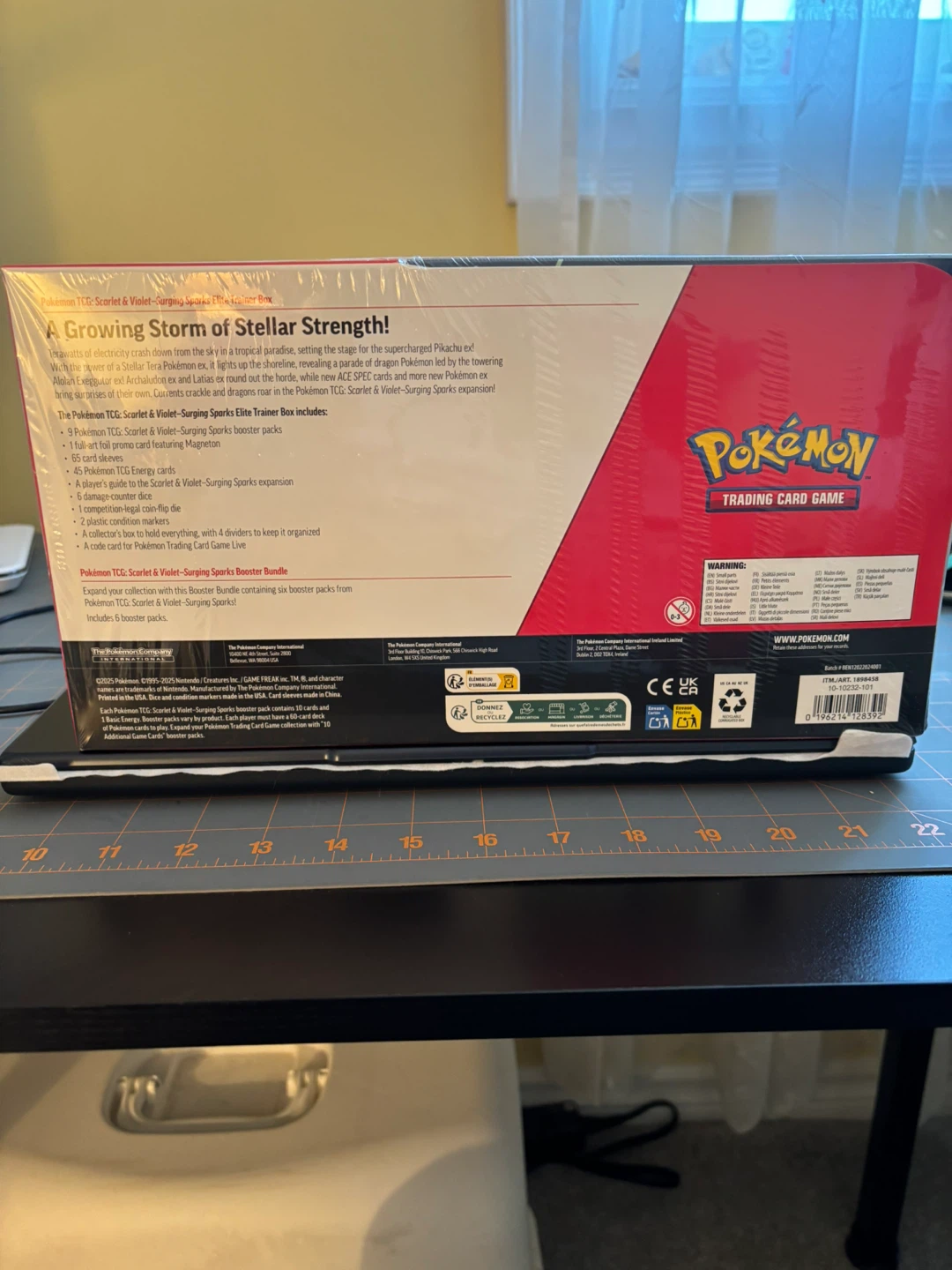 Pokémon TCG Scarlet & Violet-Surging Sparks Elite Trainer Box - photo 2