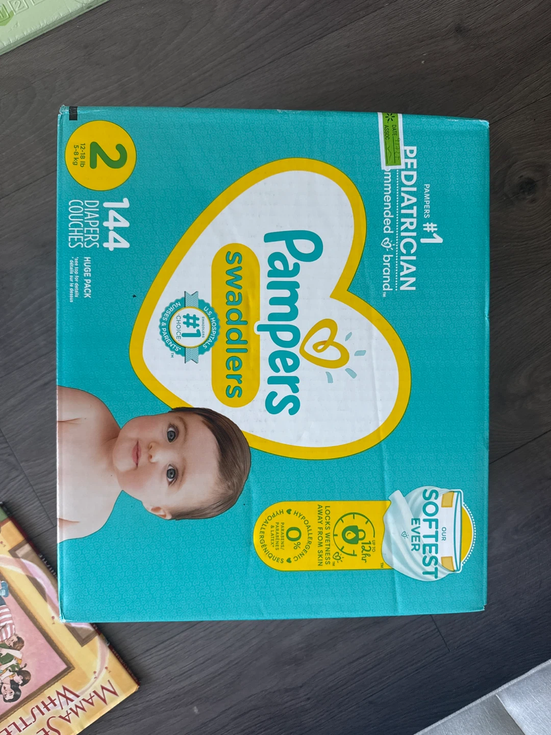 Pampers Swaddlers Diapers Size 2 - 144 Count
