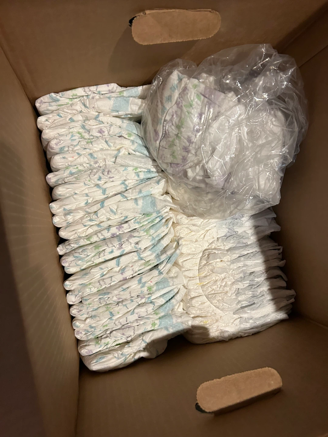 Kirkland Diapers, size 1 and 2