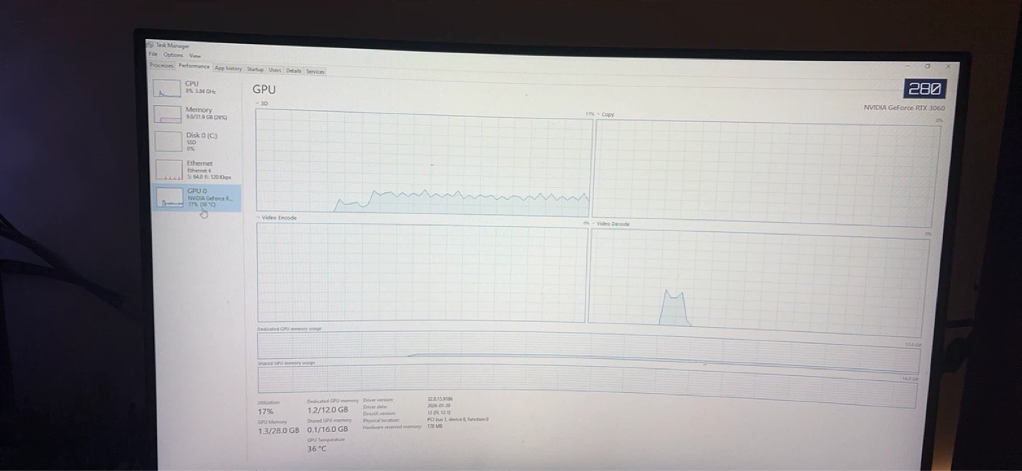 Intel Core i7-6700 CPU & NVIDIA GeForce RTX 3060 GPU - photo 5
