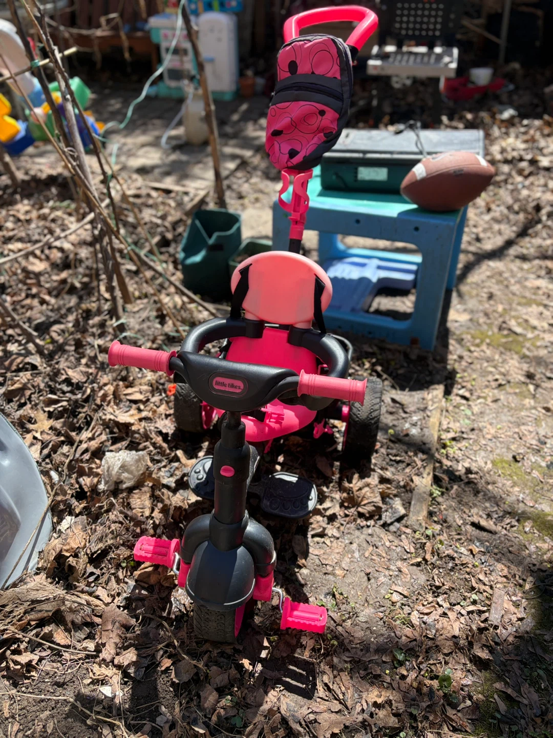 Little Tikes Pink Tricycle with Parent Handle - photo 2