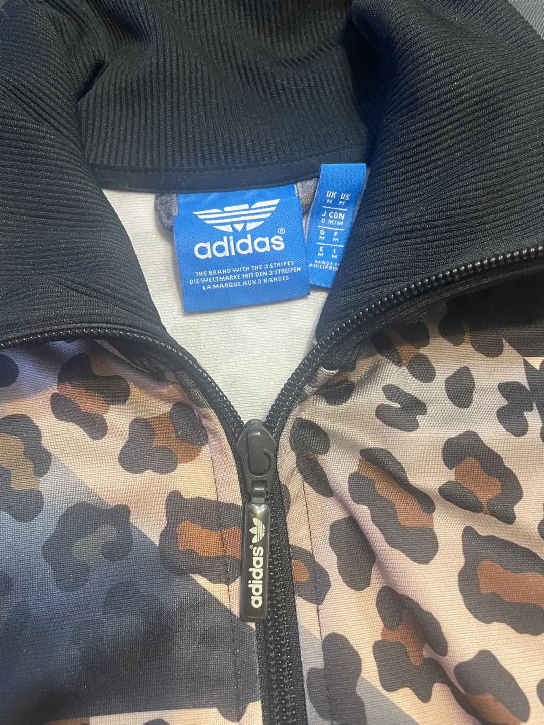 Adidas Leopard Print Track Jacket - photo 2
