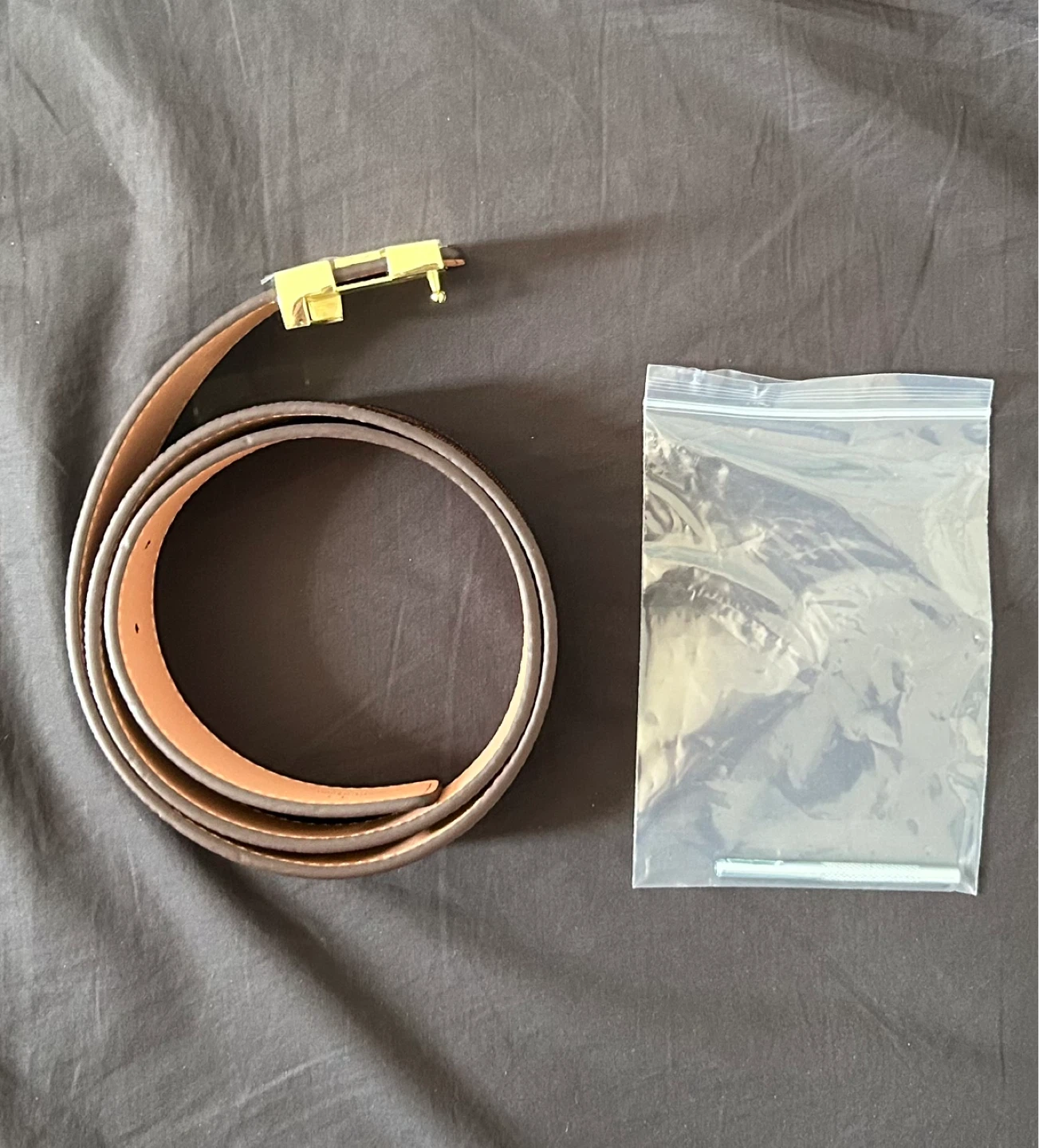 Louis Vuitton Damier Ebene Belt