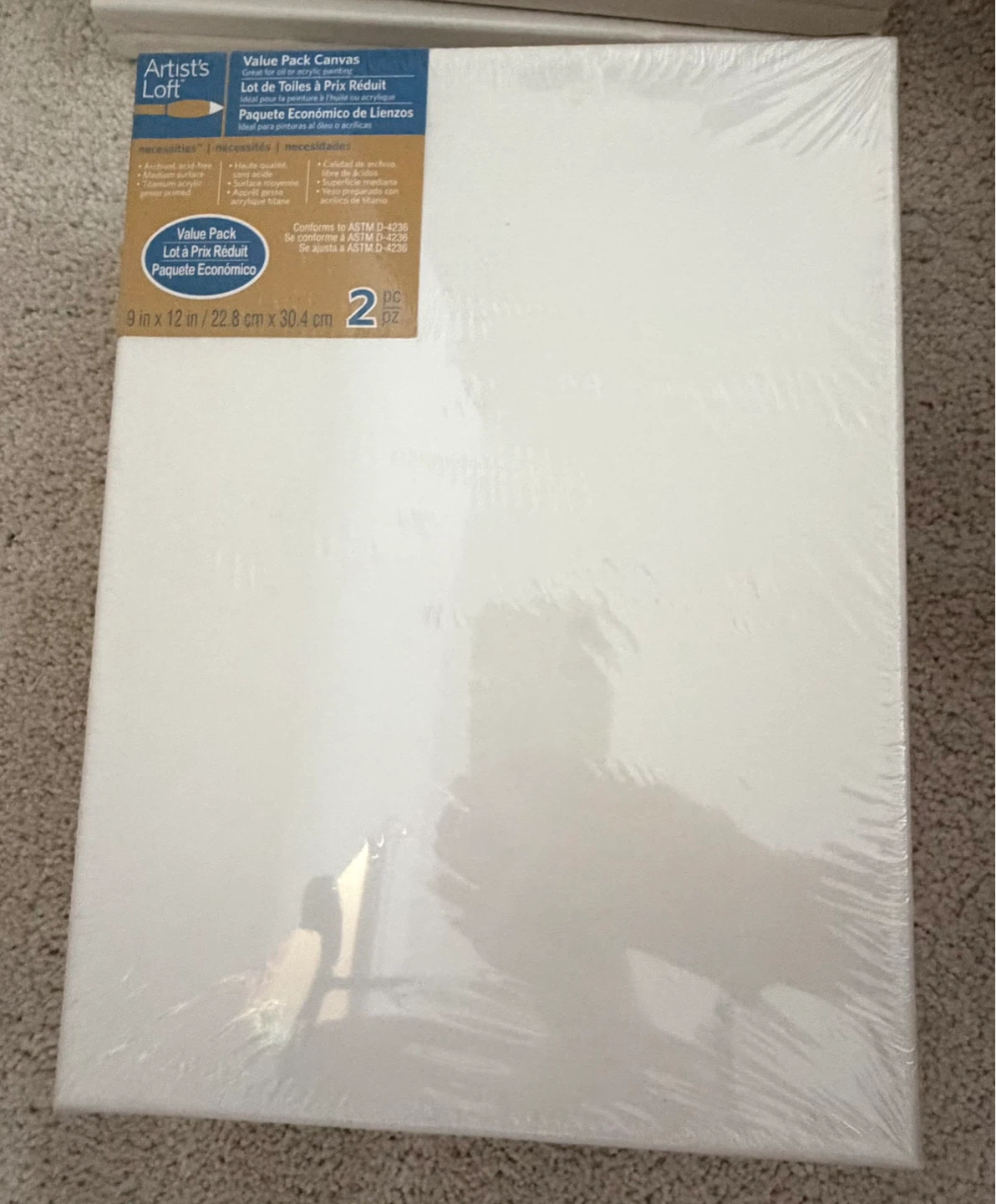 26  (12x12, 9x12, 12x16, 16x20) Artist's Loft Canvas - photo 5