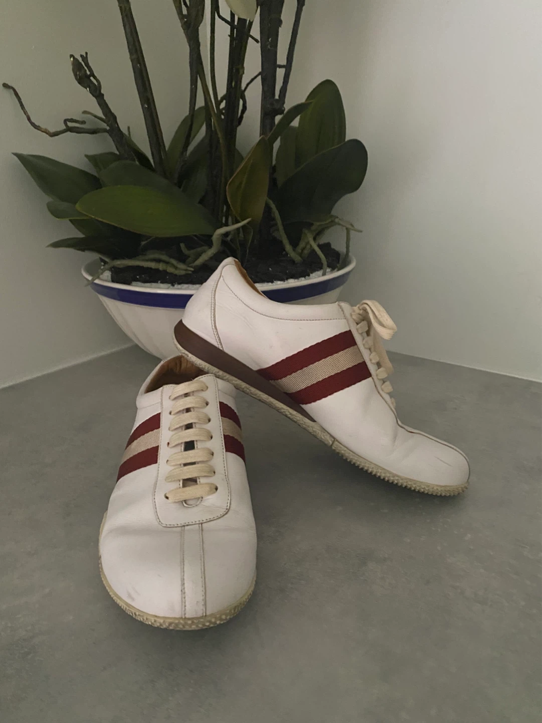 Bally White Leather Sneakers - photo 4