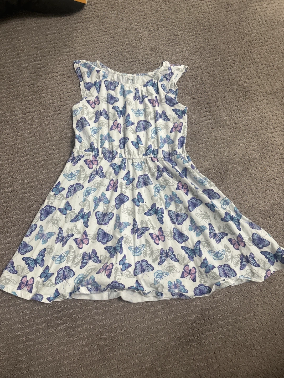 Pekkle Butterfly Dress Size 8 girls