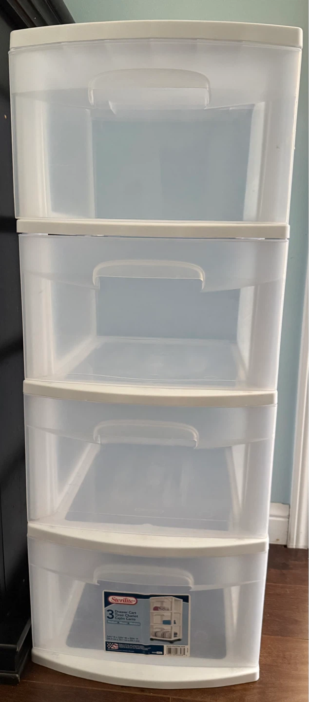 Sterilite 4 Drawer Cart - photo 2