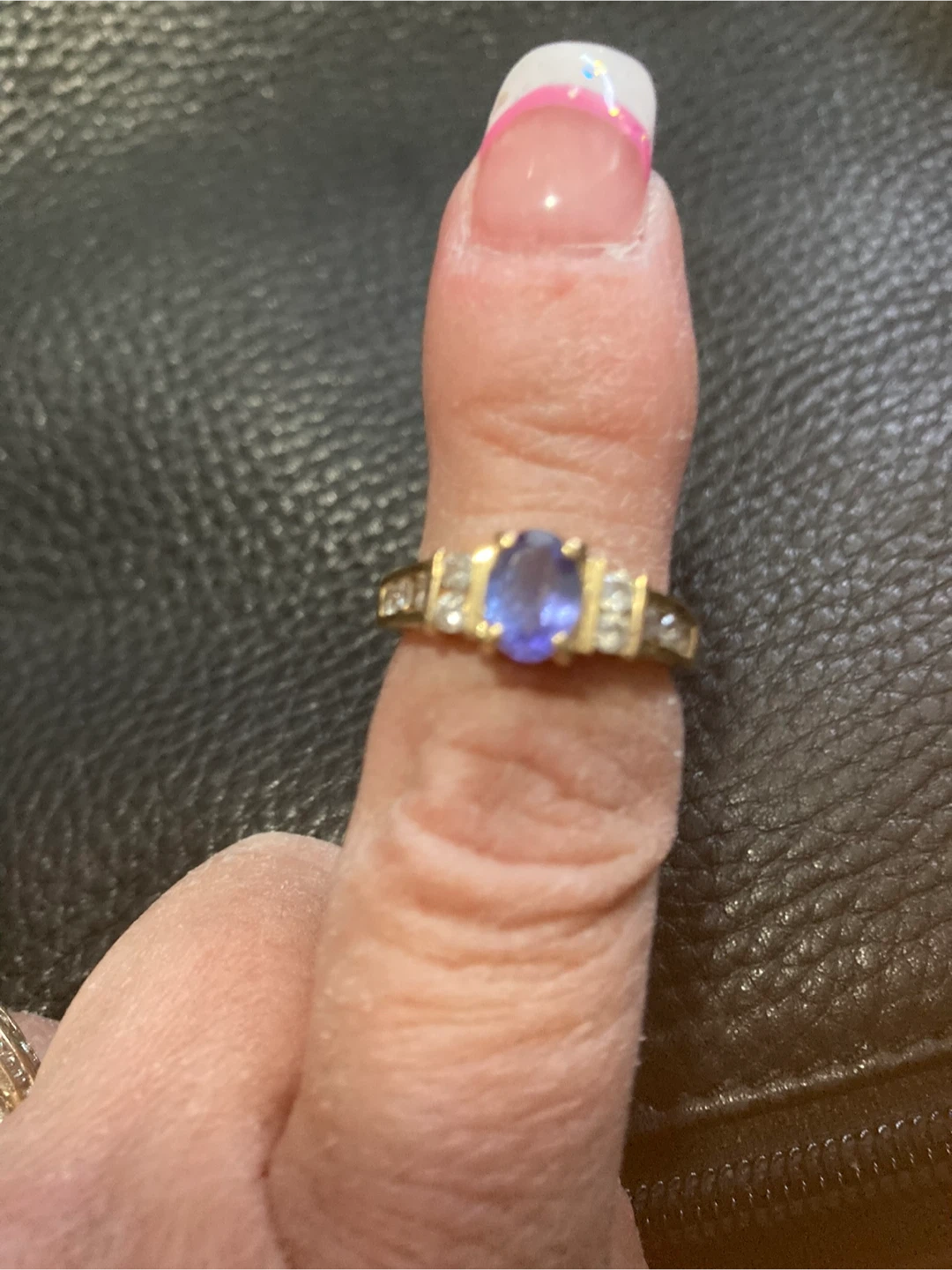 Tanzanite and diamond ring - photo 4