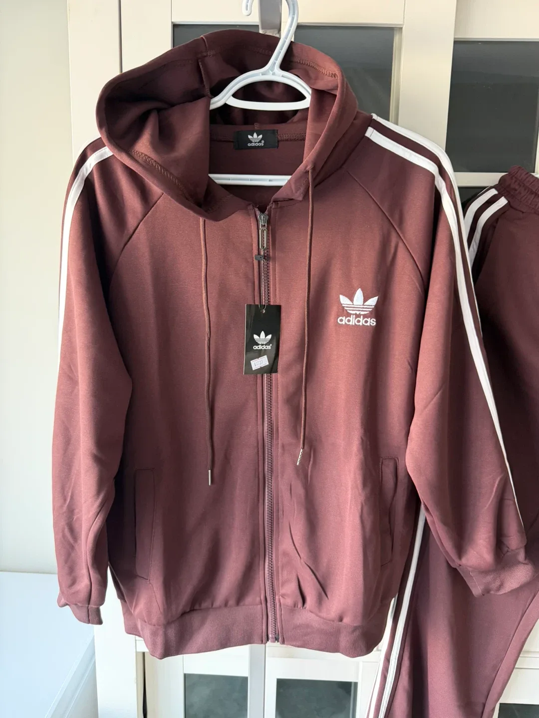 Tracksuit Set - Burgundy - photo 3