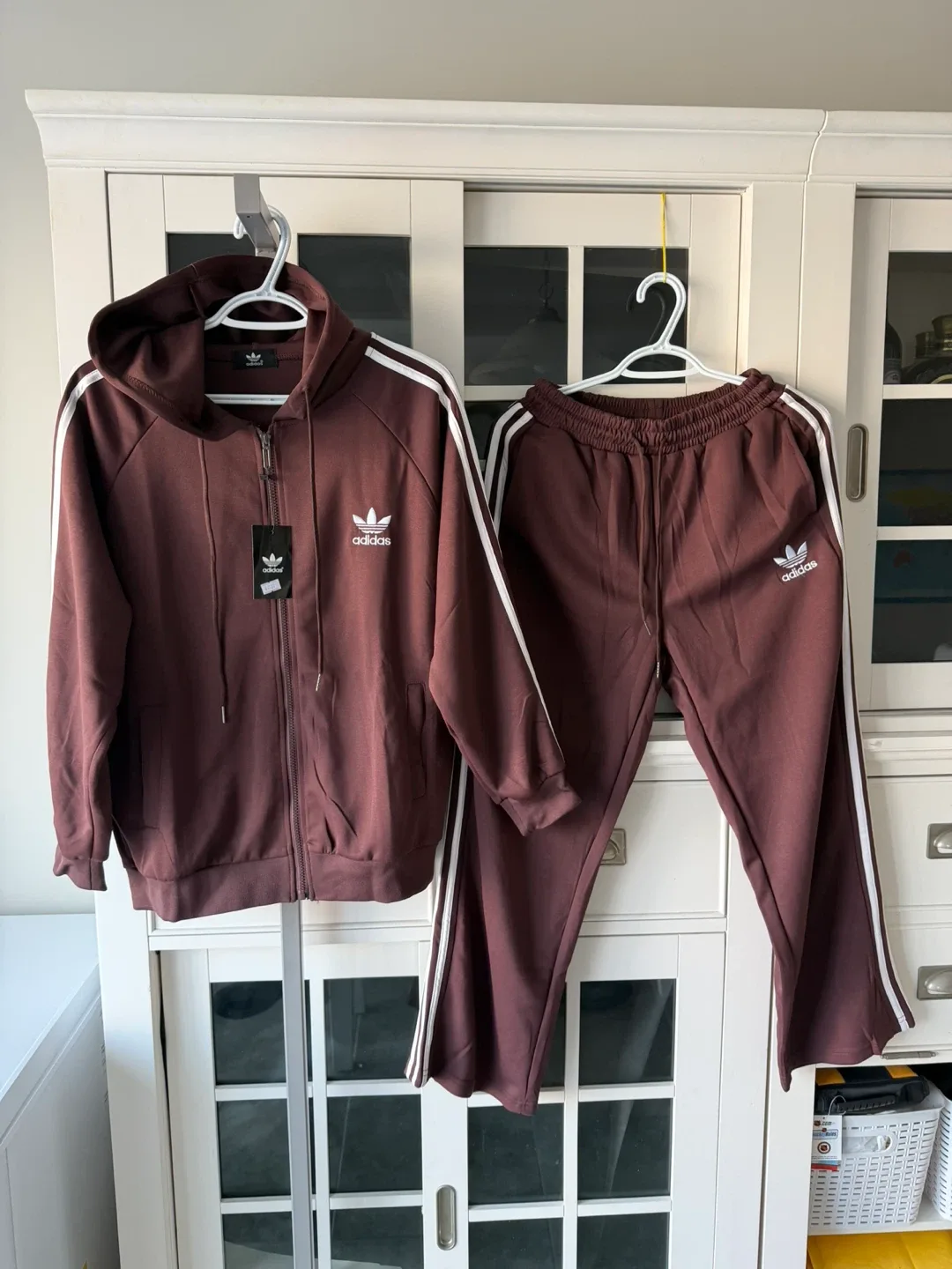 Tracksuit Set - Burgundy