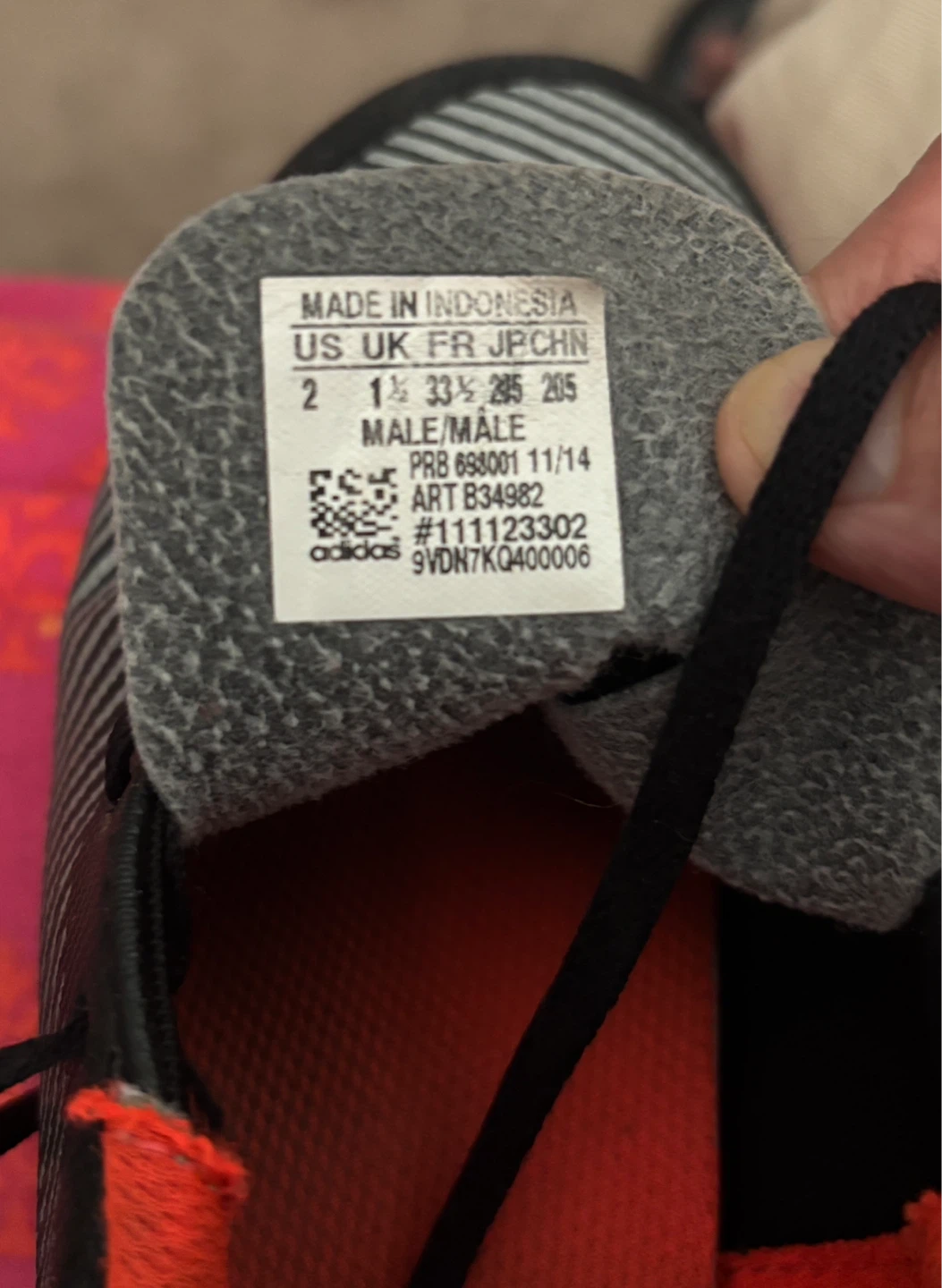 Adidas Soccer Cleats (Size 2) - photo 4