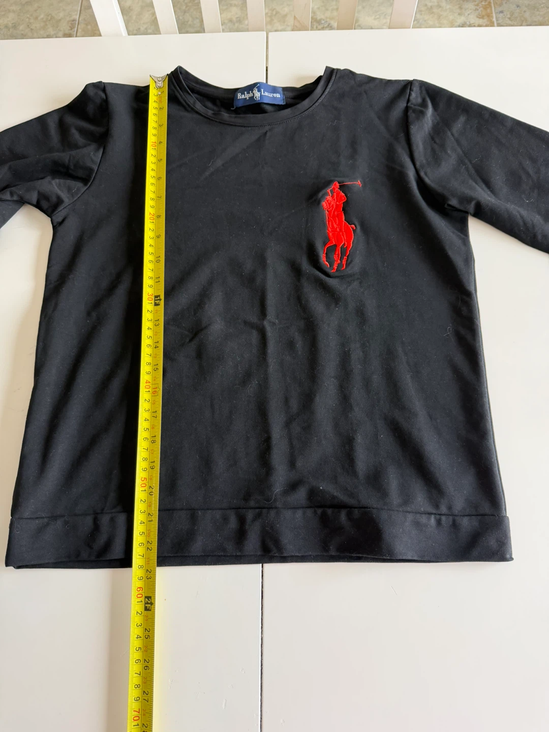 Black Sweatshirt with Red Logo - photo 5