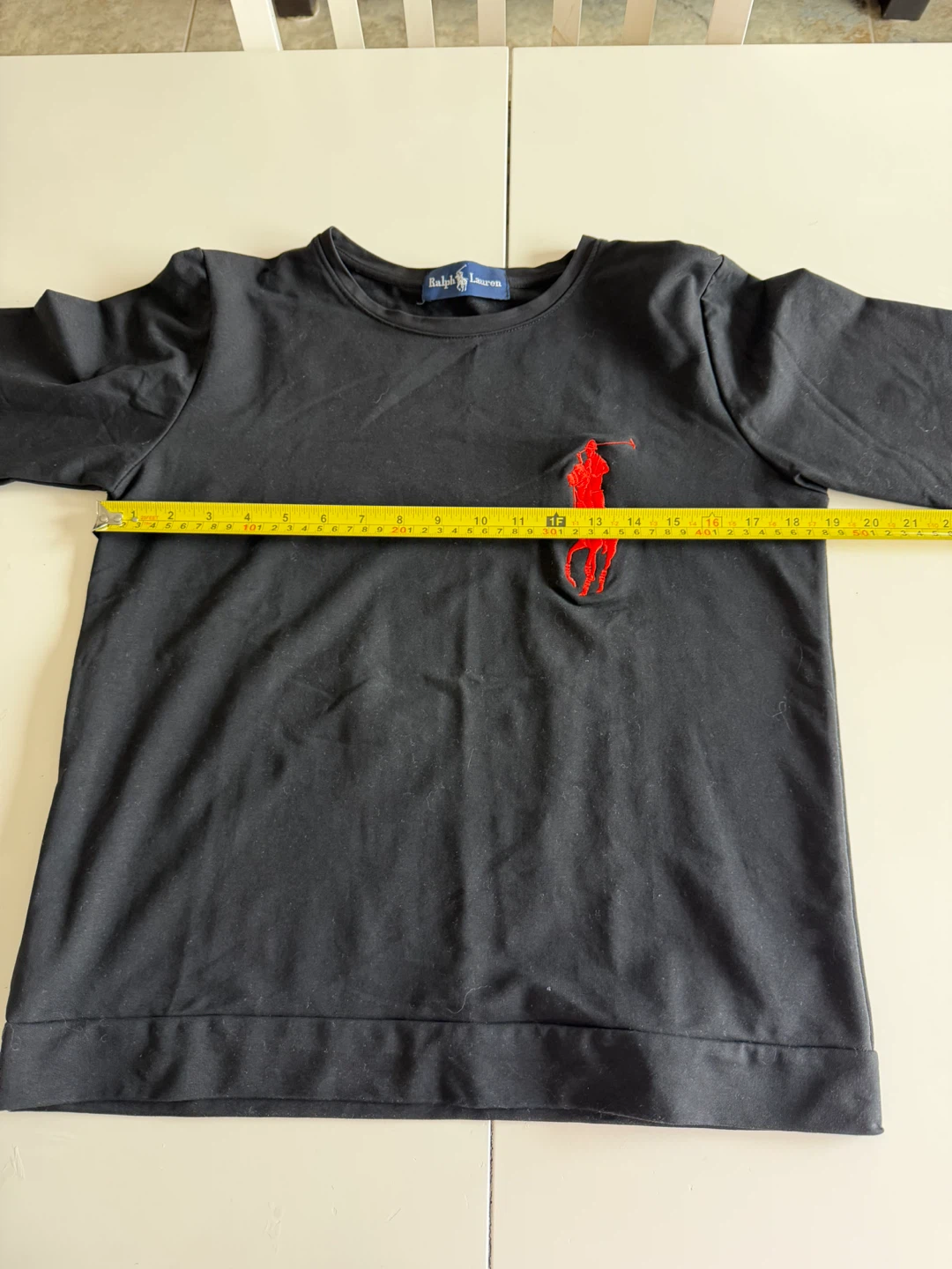 Black Sweatshirt with Red Logo - photo 4
