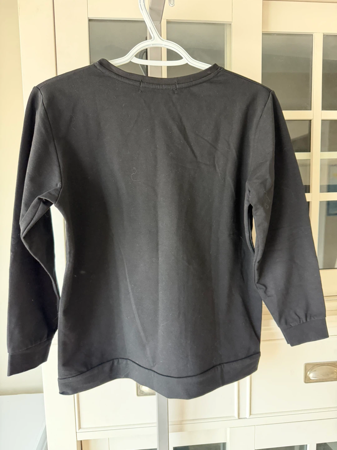 Black Sweatshirt with Red Logo - photo 3
