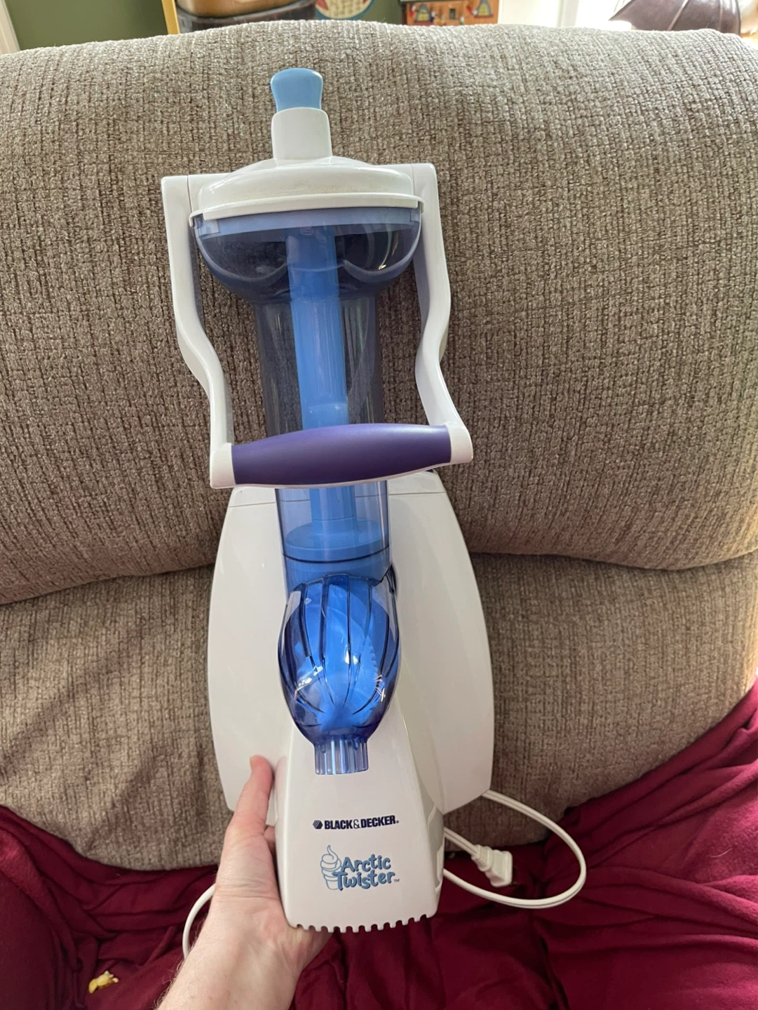 Black & Decker Arctic Twister Soft Serve Ice Cream Mixer