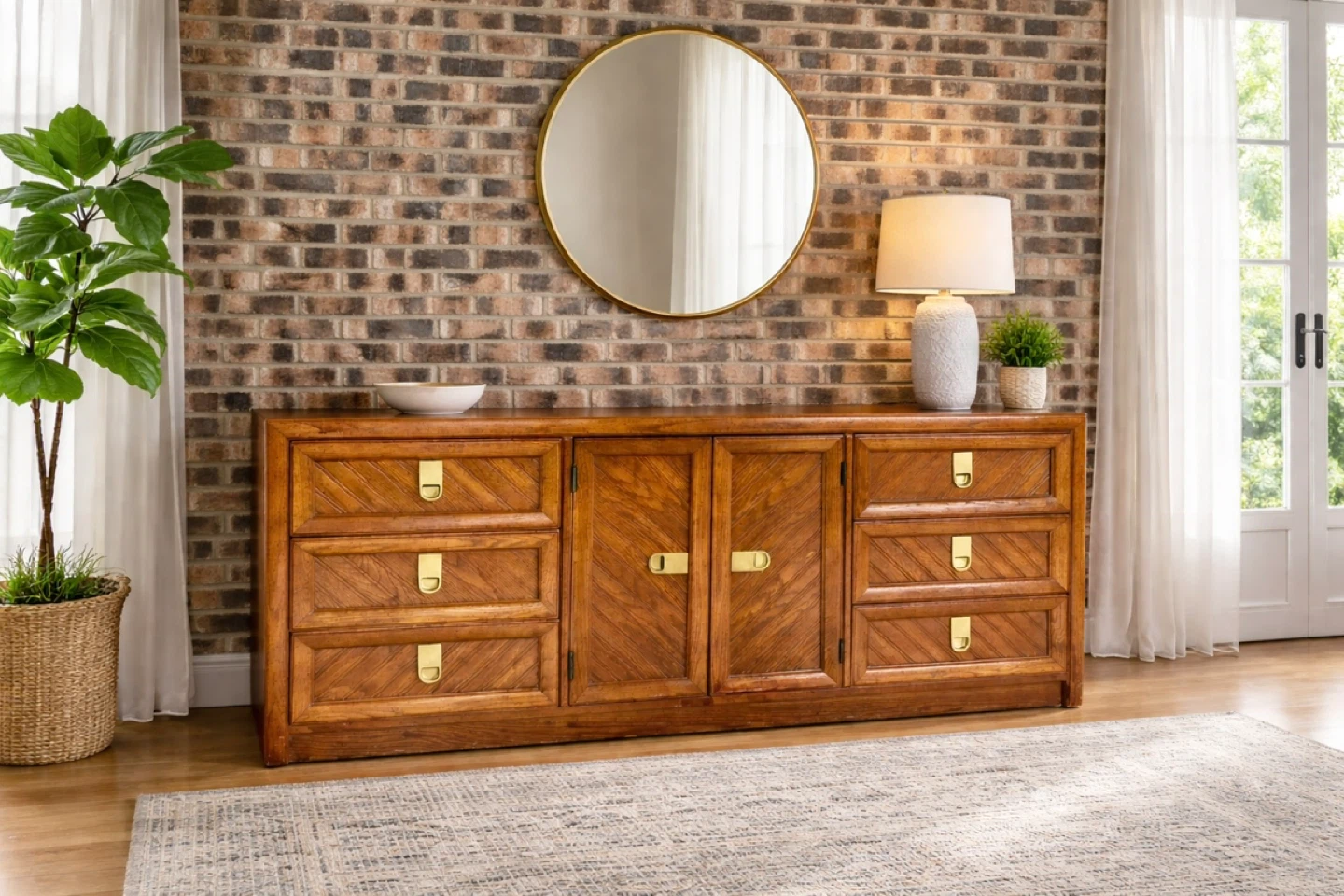 Post modern Bassett dresser/ credenza