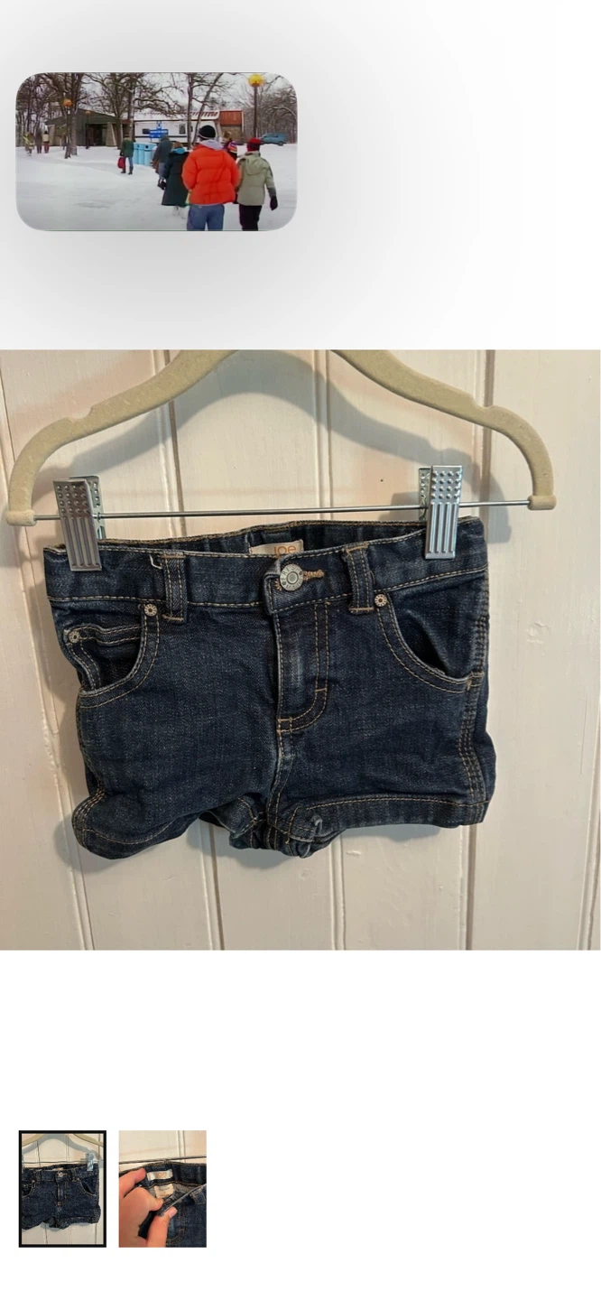 Joe Fresh Toddler Denim Shorts Size 2T