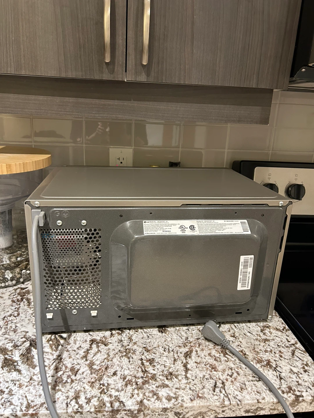 LG Stainless Steel Microwave - photo 4