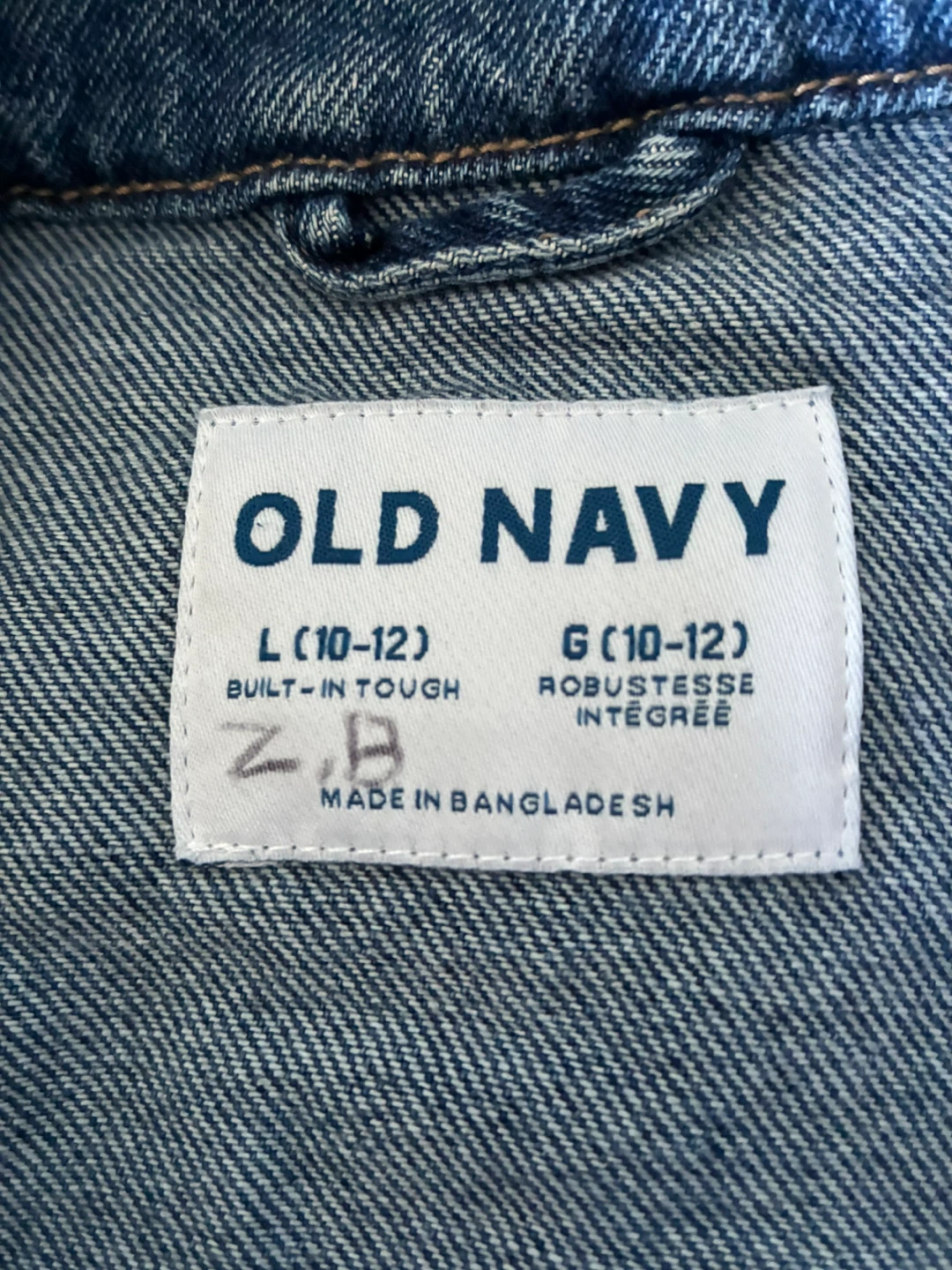 Old Navy Denim Jacket - Size L (10-12) - photo 2