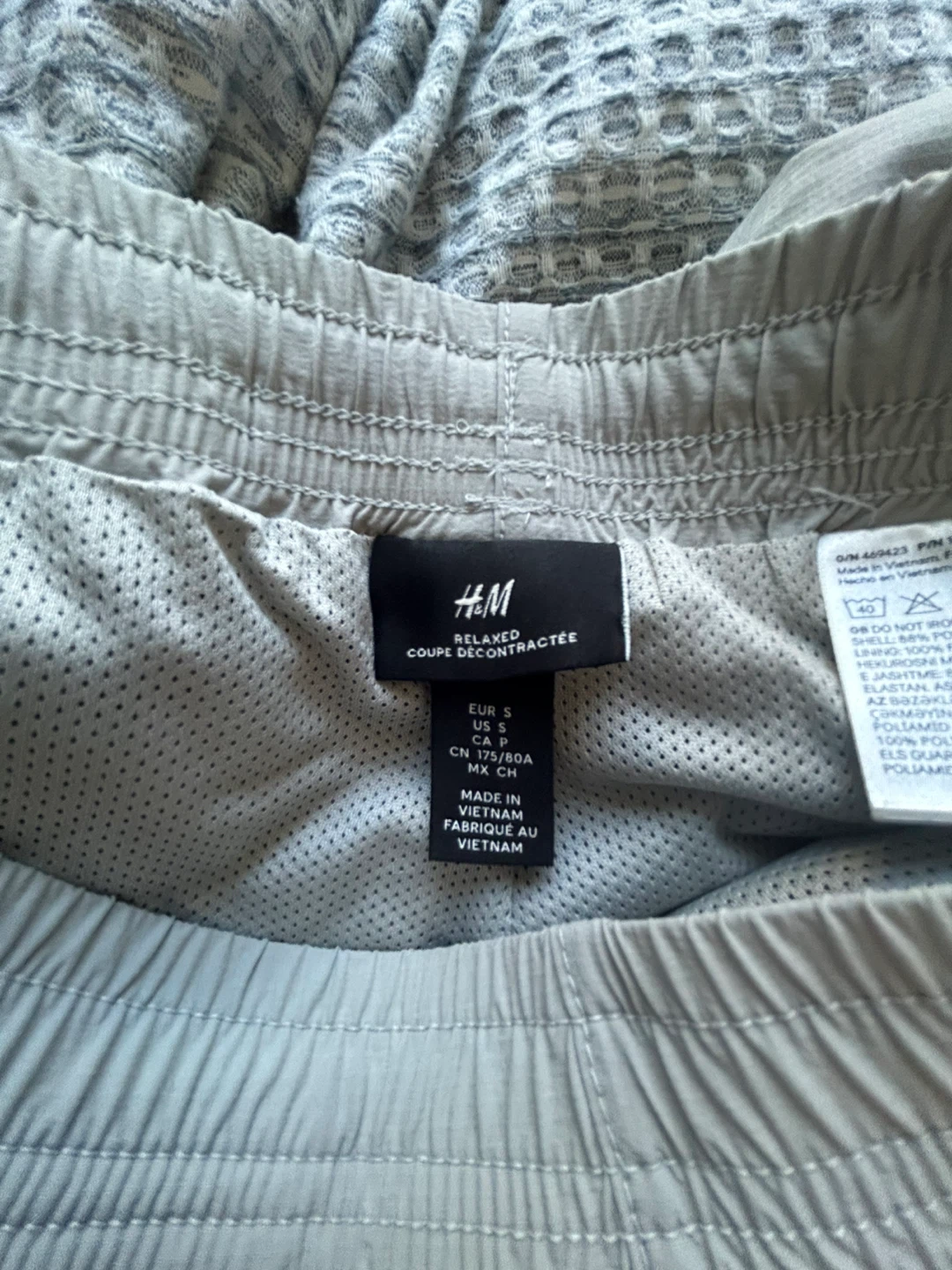 H&M Relaxed Fit Joggers - Grey - Size S - photo 2