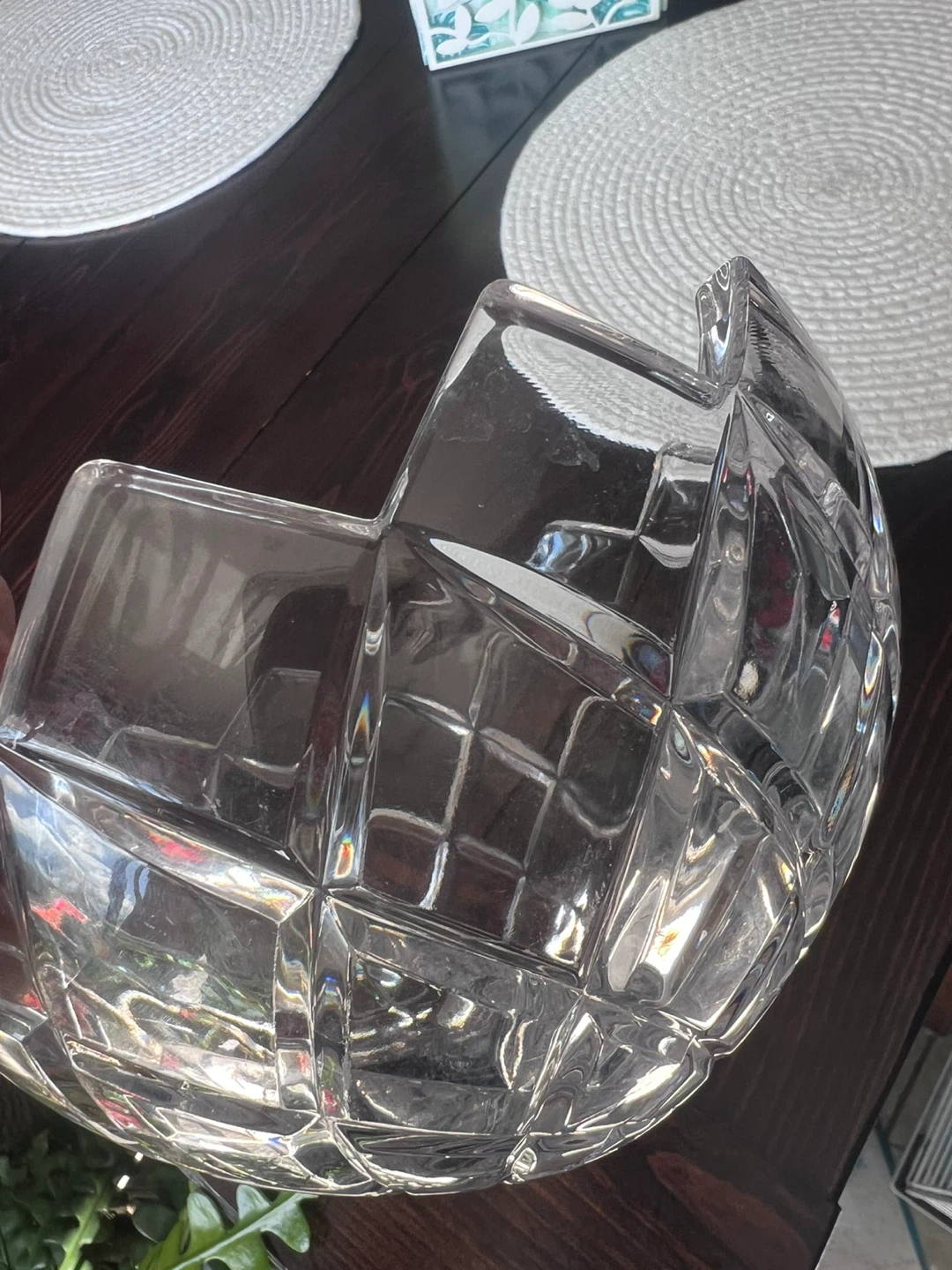 Mikasa Crystal "Crescendo" Bowl - photo 3