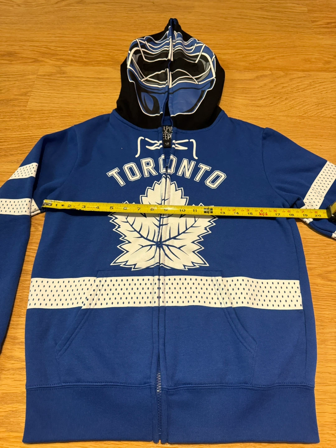 Peepin & Creepin Toronto Maple Leafs Zip-Up Hoodie - photo 3