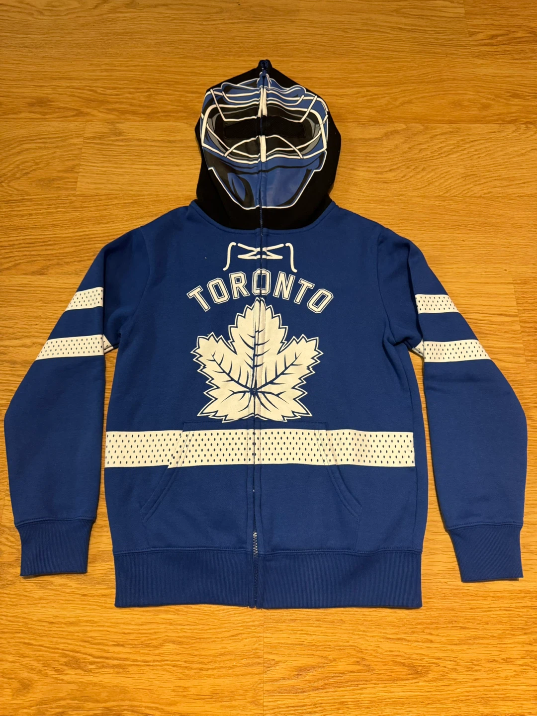 Peepin & Creepin Toronto Maple Leafs Zip-Up Hoodie